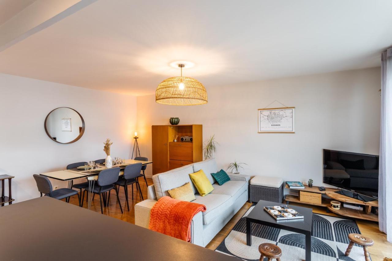 Le Vilona - T3 Moderne Avec Parking Prive Apartment Rennes Exterior photo