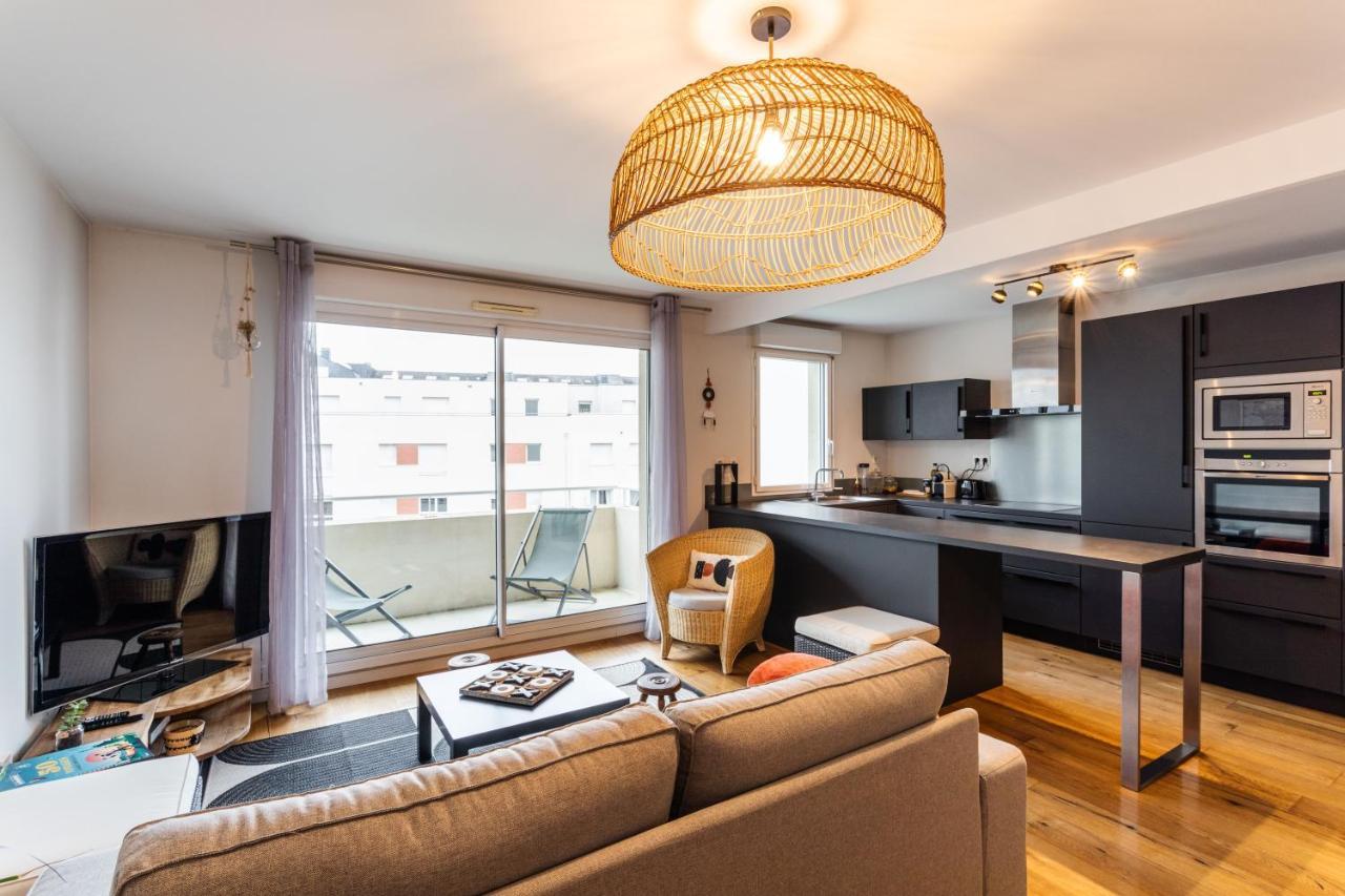 Le Vilona - T3 Moderne Avec Parking Prive Apartment Rennes Exterior photo