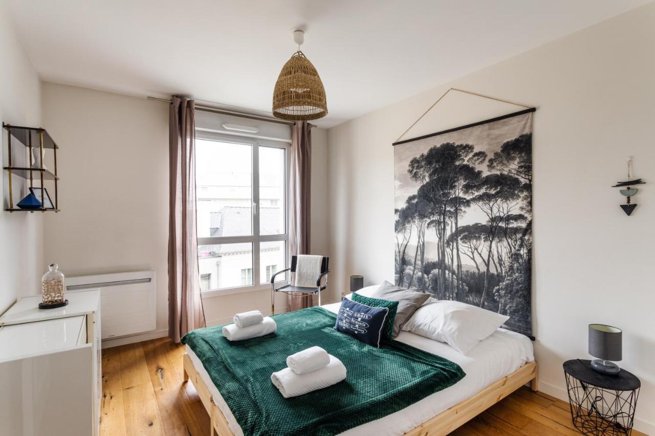 Le Vilona - T3 Moderne Avec Parking Prive Apartment Rennes Exterior photo